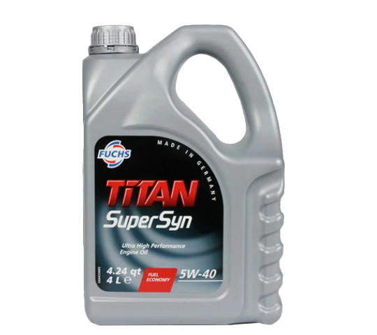 Моторное масло Fuchs TITAN Supersyn 5W-40, 4л  (Fuchs: 600930783)